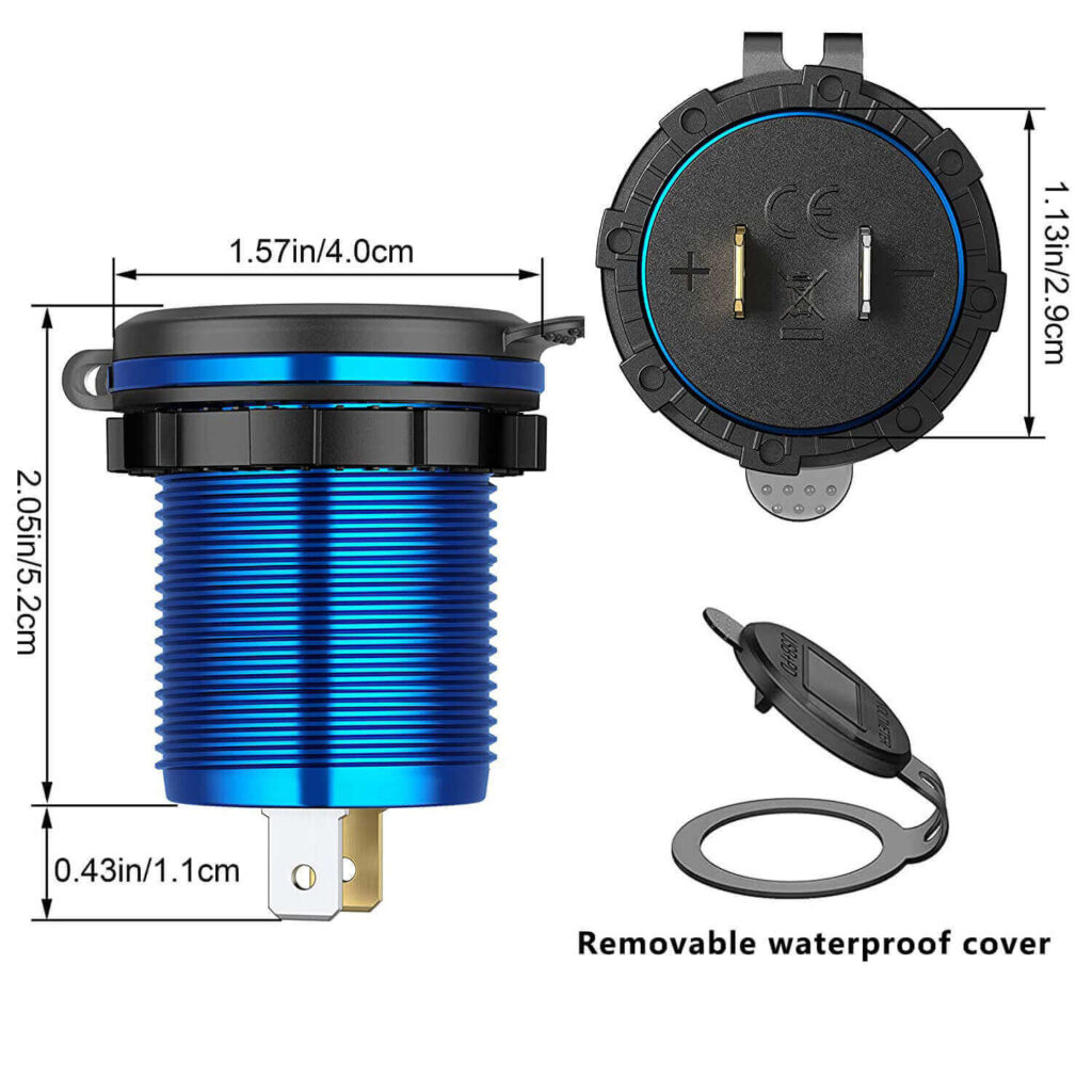 NOKINS Upgraded Golf Cart Light Kit,Deluxe Plus LED Headlight & Tail